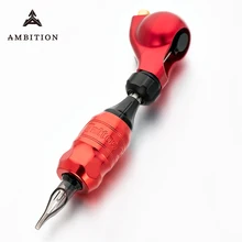 Амбиции татуировки, микроблейдинг, Ротационная Машина сильный бесщеточный мотор с прямым получить наконечник для тату-машинок с рукояткой 10v 10000 об/мин