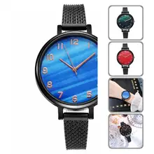 

Gift High-quality Women Ladies Quartz Wristwatch Round Dial Wrist Watch Buckle Clasp for Daily Life