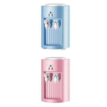 

MINI Water Dispenser Hot Drink Machine Portable Electric White Quality Desktop Household Water Dispenser 220V