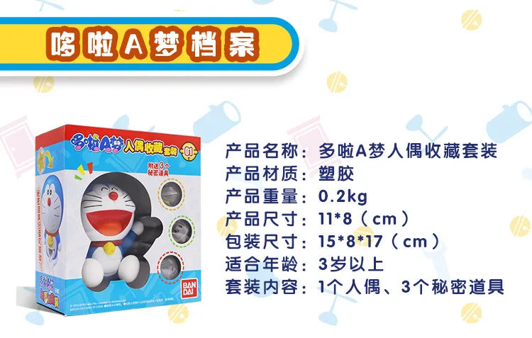 Bandai Doraemon гашапон машина 23699