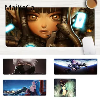 

MaiYaCa Beautiful Anime Hatsune Miku Large Mouse pad PC Computer mat Large Lockedge Mouse pad PC Computer mat Gaming Mouse Pad