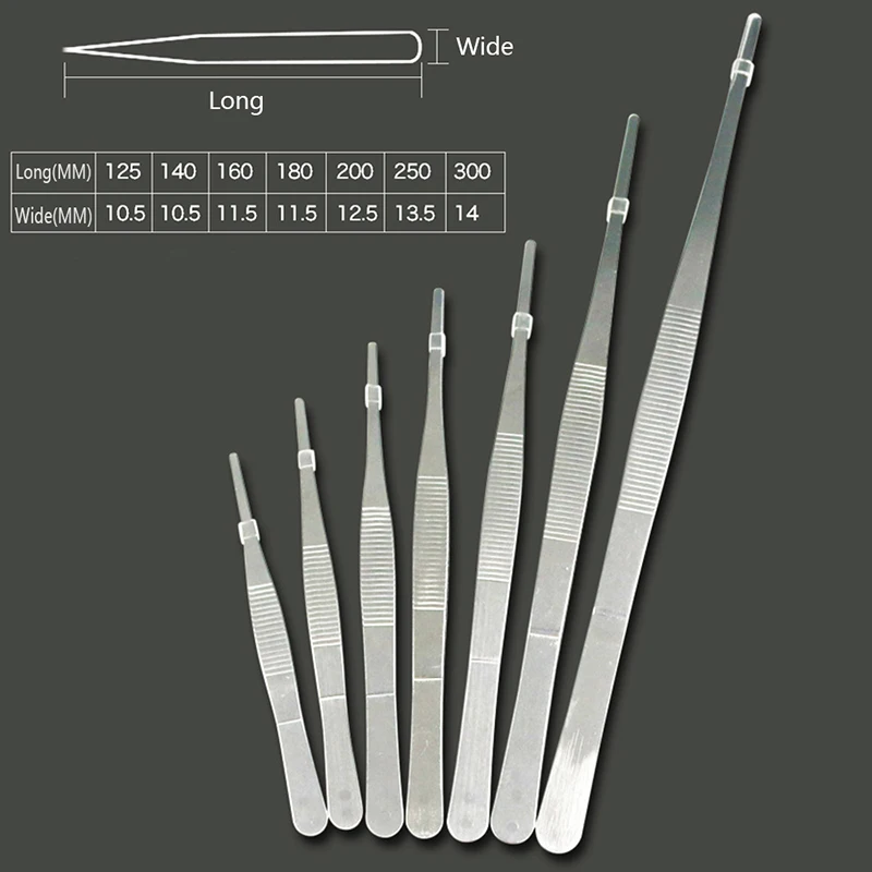 Хит продаж 2 шт. качественный Пинцет из нержавеющей стали набор антистатических