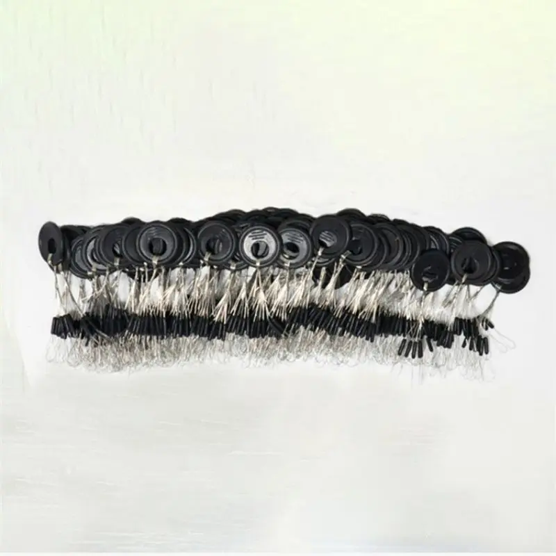 

600 pcs Green Rubber Stopper Resistance Fishing Vertical Fishing Line Not To Hurt The Line Beans Equipment Bean Spaces