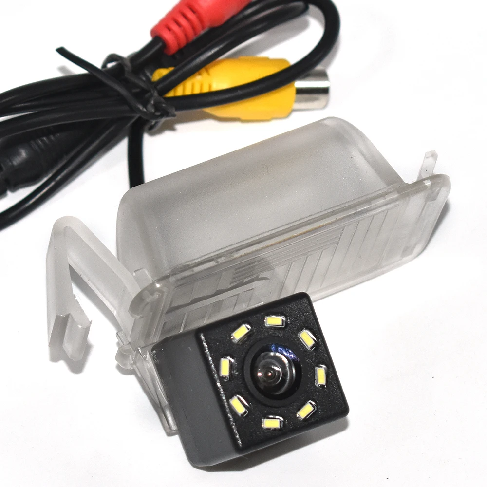 ZJCGO CCD Автомобильная камера заднего вида для Chevrolet Sail 2 3 Caprice Chevytaxi Premium Aveo Sonic Camaro Cruze - Название цвета: 8-LED