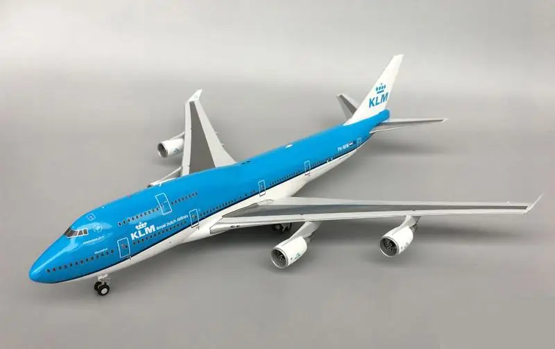 GeminiJets KLM королевские голландские авиалинии BOEING 747-400 PH-BFW 1/200 литье под давлением модель самолета
