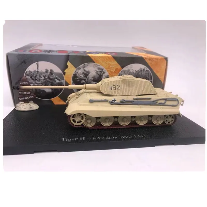 

1/72 Tiger 2-Wallonia 1944 Diecast Atlas World War II Tank Military Models