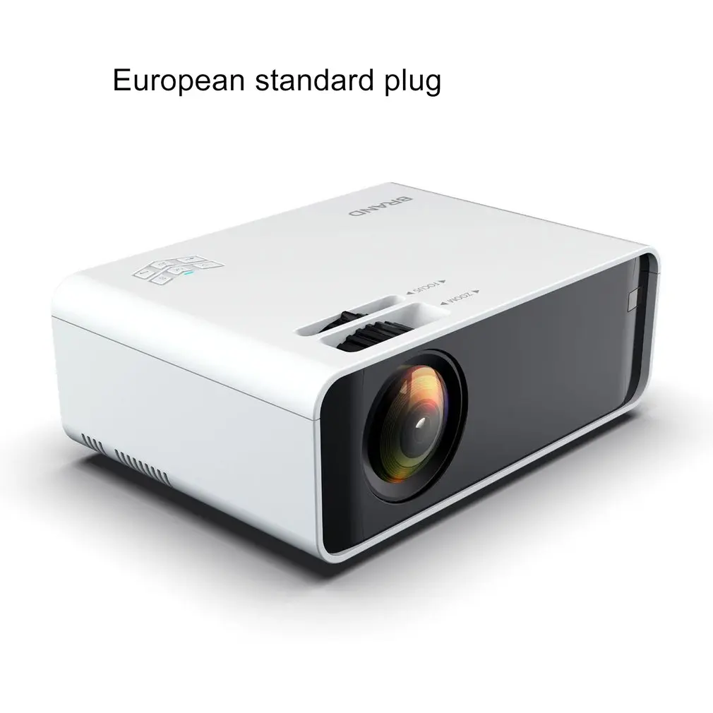 Светодиодный мини-проектор AN10 с разрешением 480P портативный 3D видео проектор домашний кинотеатр опционально Android Wi-Fi проектор базовая модель