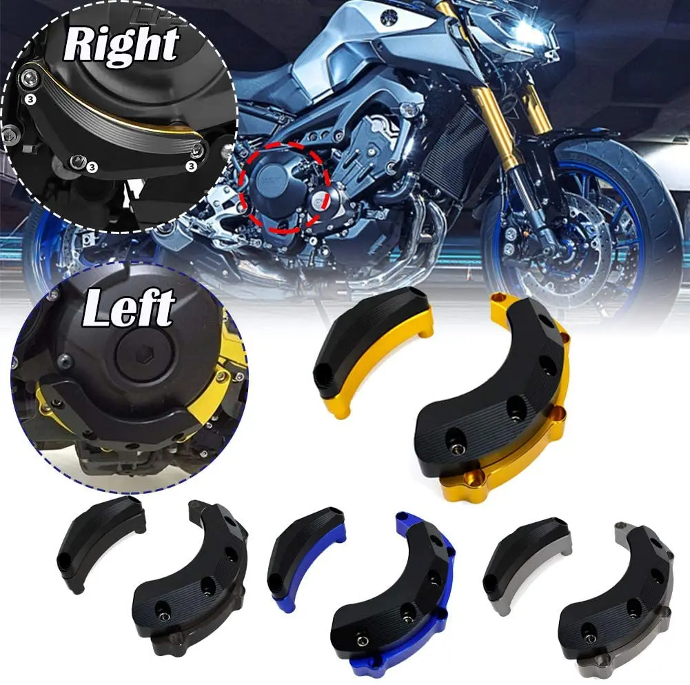 Motor Engine Case Stator Cover Guard Crash Protector Frame Slider for Yamaha MT09 SP FZ09 FJ-09 XSR900 Tracer 900 GT 2013-2020 | Автомобили
