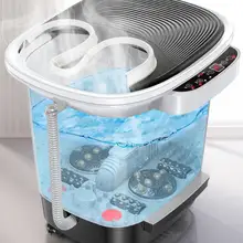 Замачивание ног над икроногой автоматическая Ванна для ног мытье ног электрическое Отопление Массаж артефакт глубокая бочка