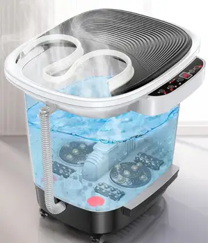

Soaking feet over the calf automatic foot bath foot washing electric heating massage artifact deep barrel