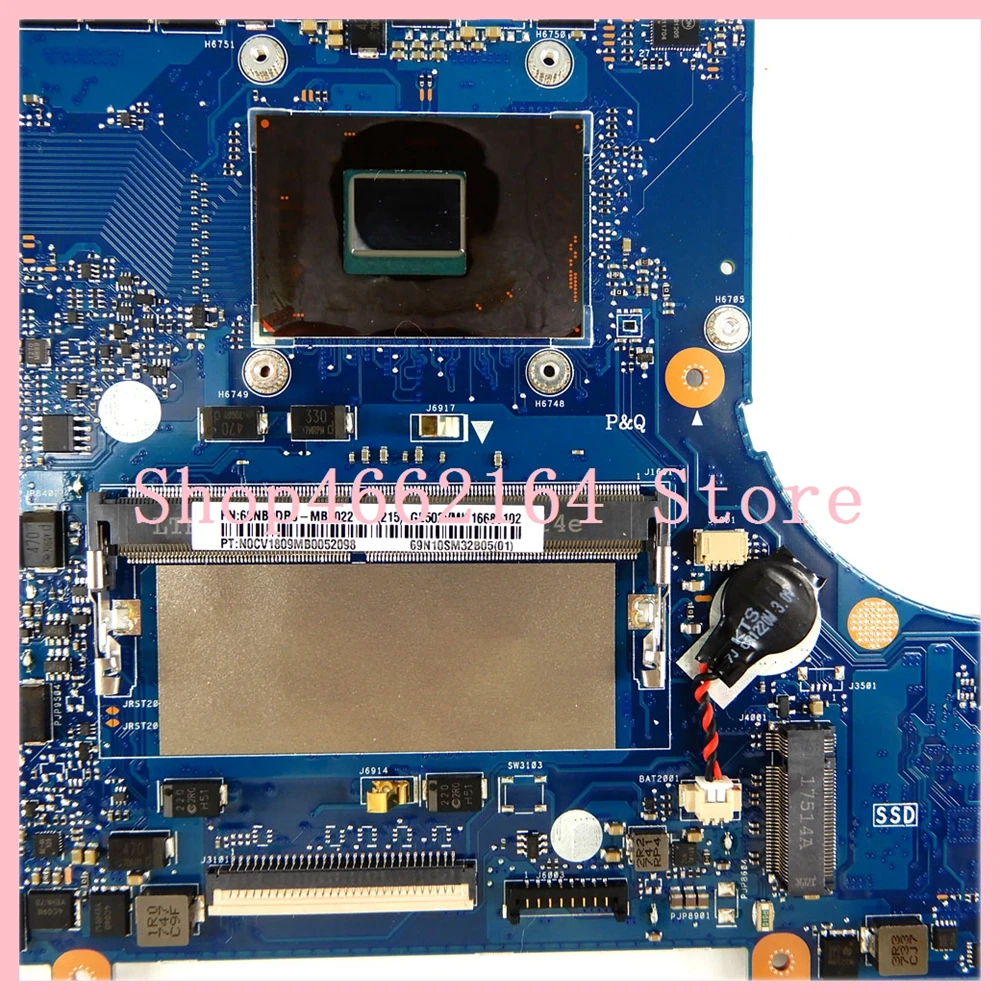 Most effective  ROG GL502VMK MB._8G/I7-7700HQ CPU GTX1060 motherboard for ASUS GL502VMK GL502VM GL502V Laptop mainb