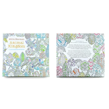 

24 Pages Relieve Stress for Children Adult Funny Painting Drawing Book Kill Time Coloring Book