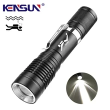 

Powerful Diving Flashlight Super Bright P20 Led IPX8 Highest Waterproof Rating Professional Diving Light With Hand Rope
