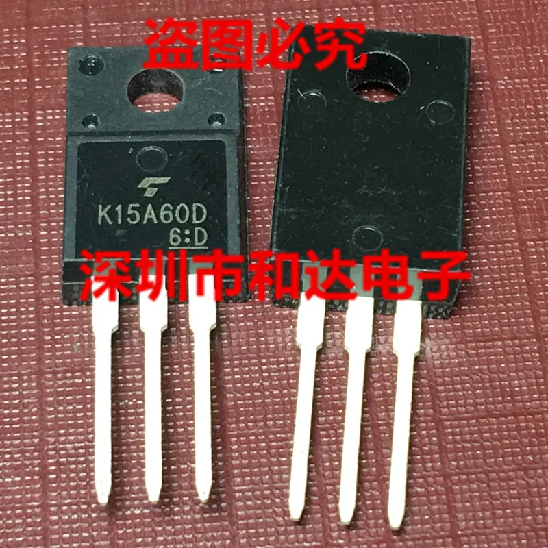 5 шт. K15A60D TK15A60D TO-220F 600V 15A
