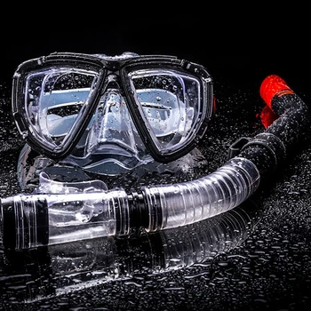 

Professional Diving Goggles Men and women Swim Snorkel Adult Scuba Monofin Tube Snorkeling Swimming Glasses Diving Mask