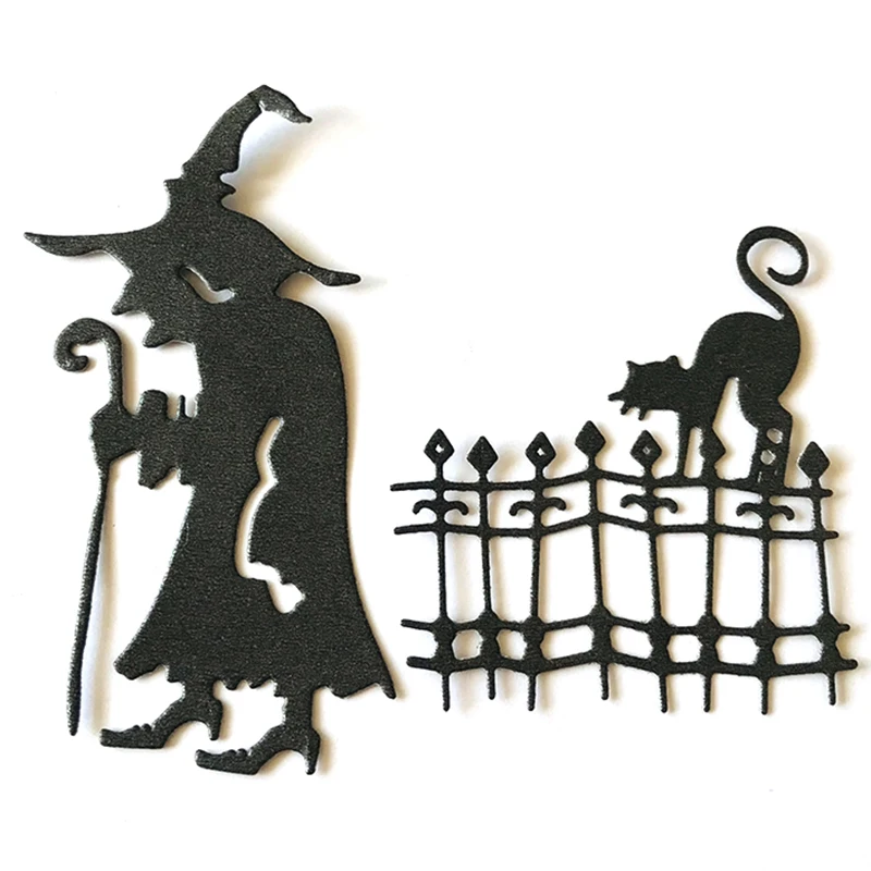 

Halloween witch Metal Cutting Dies for DIY Scrapbooking Paper Cards Decorative Crafts dies Embossing Die Cuts