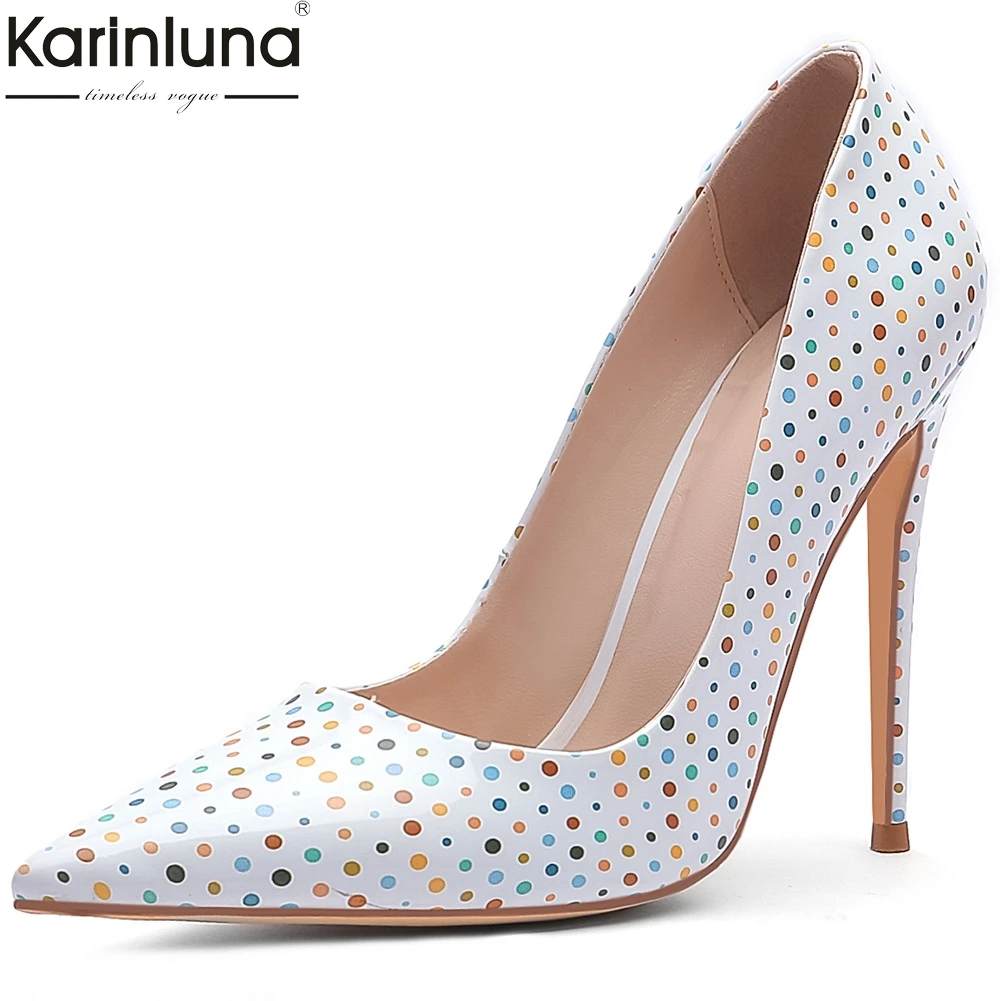 

Women's elegant high-heeled shoes woman pumps top quality sexy Ladies 6/8/10/12cm Thin heeled Party Wedding Shoes Woman