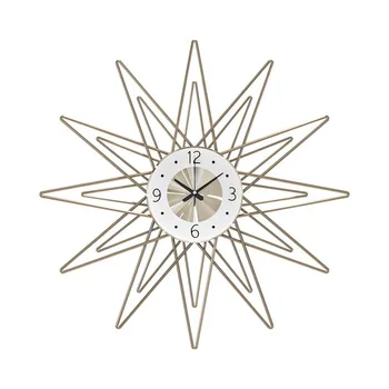 

Factory Direct Sales Cross-Border E-Commerce Northern European Luxury Fashion Living Room Clock Personalized & Creative