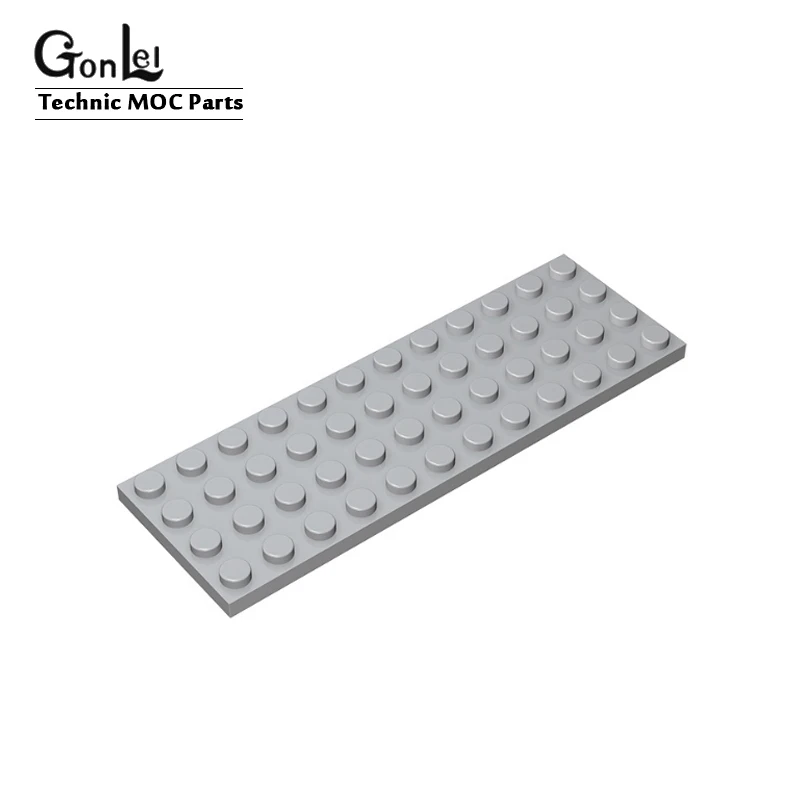 10 шт./лот кирпичная пластина 4x12 базовые пластины элемент MOC строительные блоки