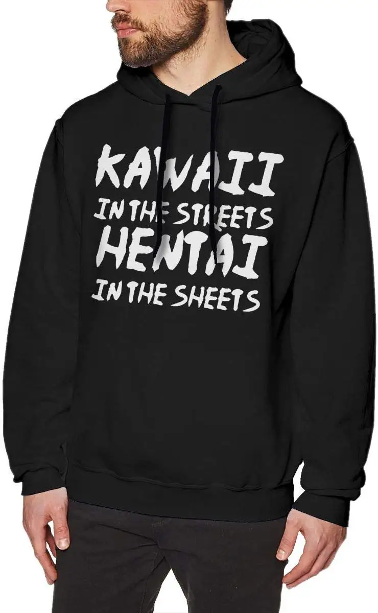 DGGE Kawaii On The Streets Senpai in Sheets 2 Мужской пуловер для выступлений толстовка с капюшоном |