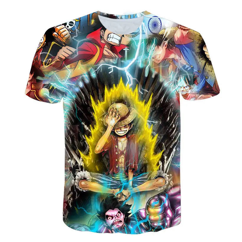 T-Shirt Equipe One Piece 3D