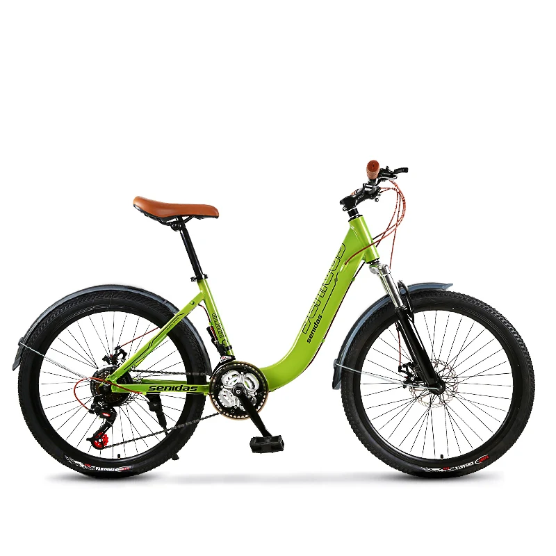 New Women's Bicycle Aluminum Alloy Frame 24 Inch Wheel 27 Speed Bike Young Children Sports Light Weight Bicicleta