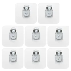 4/8pcs/Set Shelf Studs Pegs Self Adhesive Shelves Seperator Fixed Cabinet Cupboard Wooden Furniture Bracket Support Holder