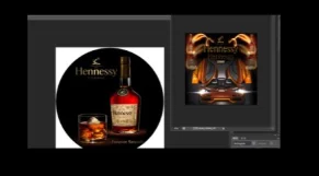 

7.5ft round backdrop and 10x10ft customize vinyl