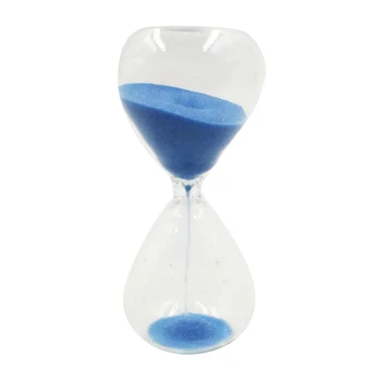 

3 Minute Hourglass Glass Sand Timer For Kitchen Eggs , Games And Timeouts