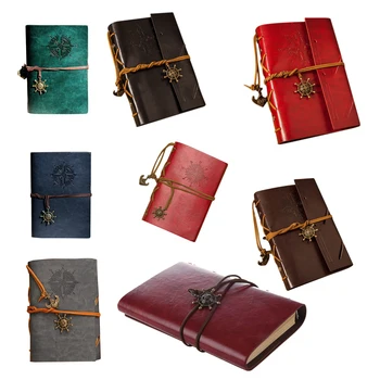 

Retro Personality Notebooks Journal Notepads Ring Binder Diary Notebook