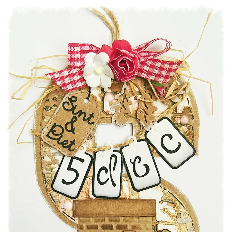 Number Tags Cutting Dies 01