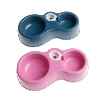 

Dog Cat Cute Pet Puppy Cat Automatic Water Dispenser Food Dish Bowl Feeder New