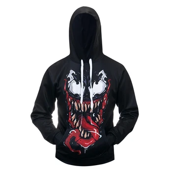 

Batman Spiderman 3D Men's Sweatshirt Superhero Comics Custom Outdoor Leisure Sports Jacket Black Printed Hooded Tops Long Sleeve