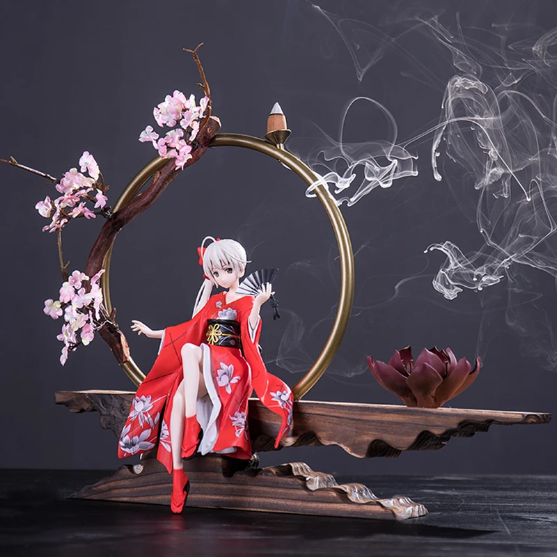 HTC18 Incense Burner Samurai Sculpture Incense Stick Holder Yoga Spa Decor  Cyan  Amazonin Home  Kitchen
