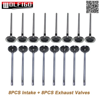 

WOLFIGO 1 PC / 2PCS / 8PCS / 16 PCS For Mini Cooper R56 N14 2005-2010 Intake and Exhaust Valves 11347587470,11347547187