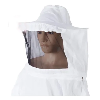 

Beekeeping Jacket Veil High-quality Cotton Suit Bee Protecting Pullover Smock