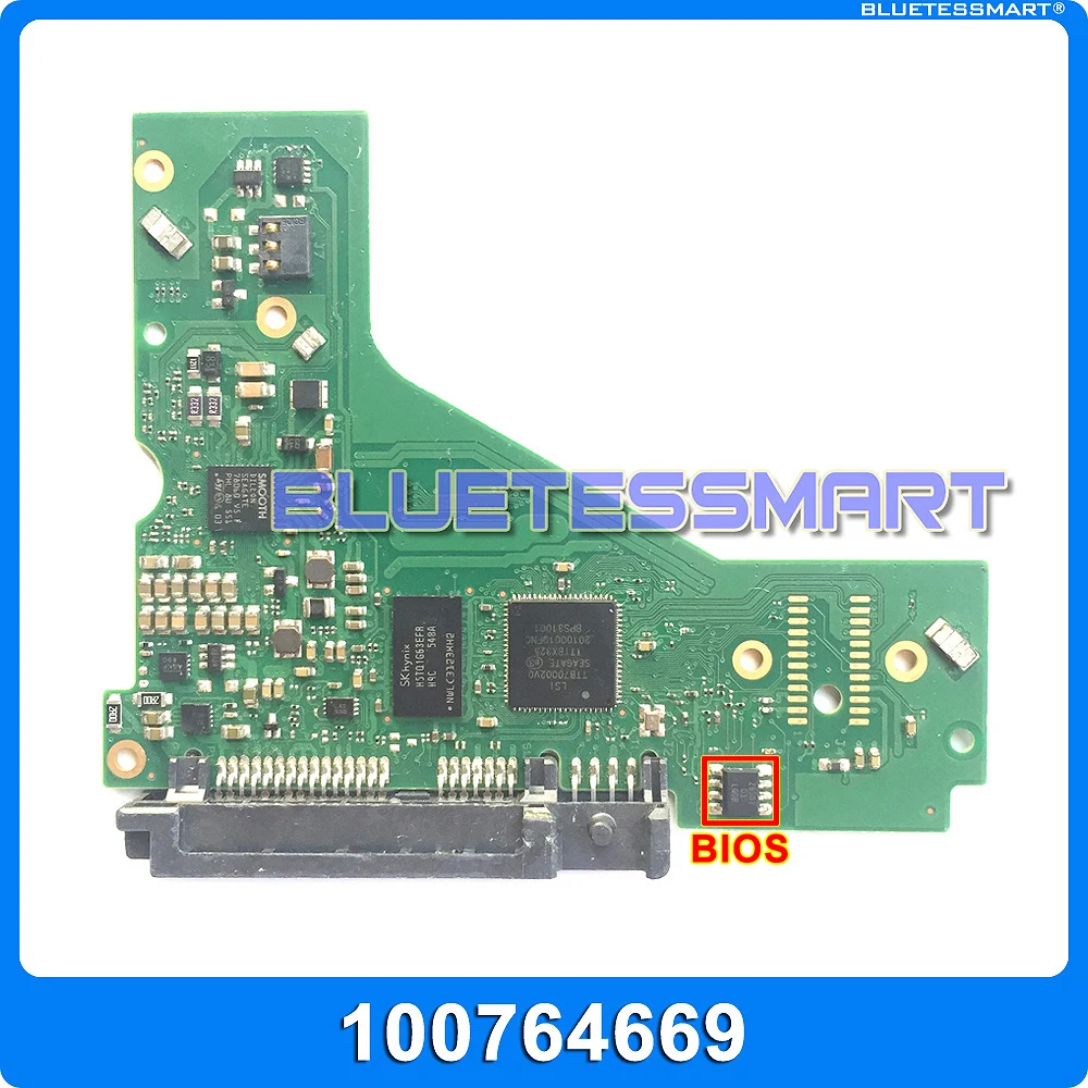 

hard drive parts PCB logic board printed circuit board 100764669 for Seagate 3.5 SATA hdd data recovery repair ST4000NM002-1HT17