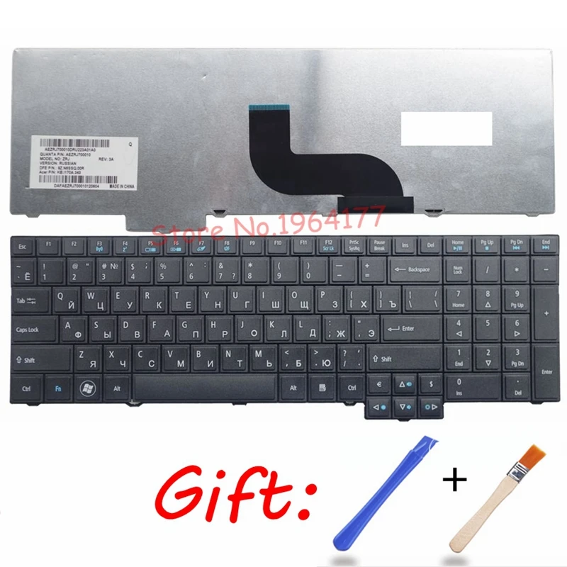 Russian laptop keyboard FOR ACER TM 5760 8573 TM6495T 7750 6595 6495 TravelMate 5760G 5760Z 5760ZG RU | Компьютеры и офис