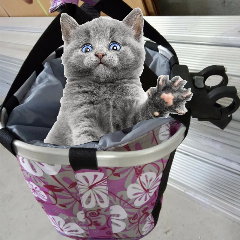 cat bike basket