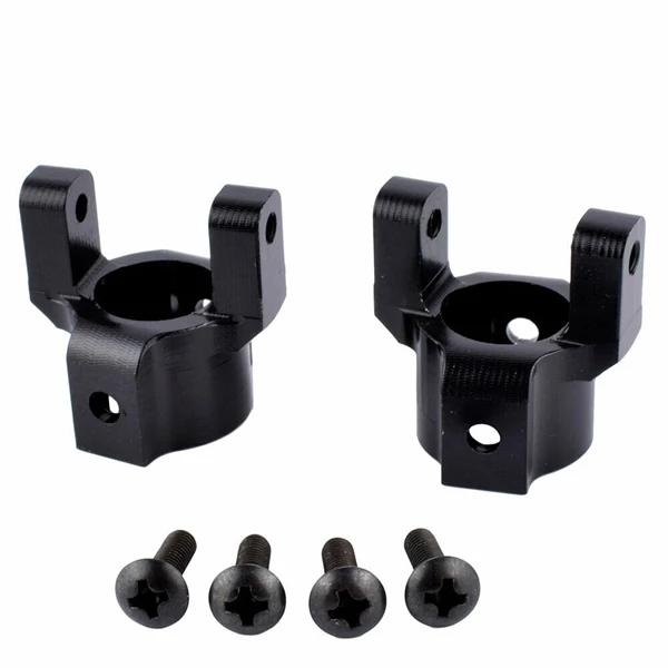 

Aluminum Alloy Front C-Hub Carrier - 1PR for Axial SCX10 AX80012 Black