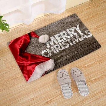 

Christmas Entrance Door Mat Bedroom Living Room Carpet Kitchen Mat Floor Mat Bathroom Anti-slip Mat Outdoor Mat Corridor Carpet