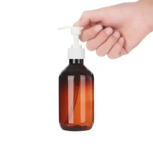 300/500 мл ручной насос Пластиковый Дозатор для мыла круглая форма длинная шея с винтовая насосная бутылка лосьон уход шампунь влаги Contai