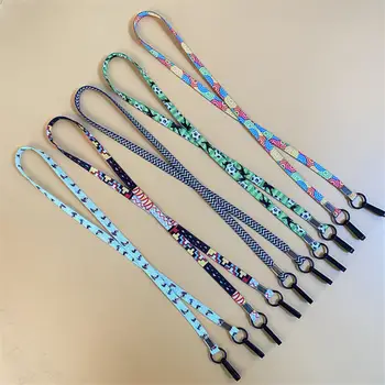 

60cm Colorful Adjustable Face Mask Lanyard Handy Convenient Holder Rope Anti-lost Anti-drop Children Adult Mask Extender Buckle