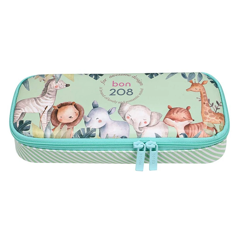 HOT-Bon208 High Capacity Pencil Case- Cute Floral Pencil Pouch Stationery Organizer Multifunction Cosmetic Makeup Bag, Perfect H