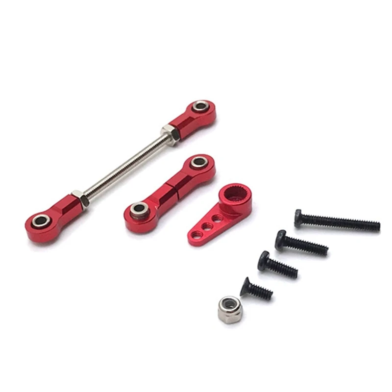 Metal Servo Arm Rod Steering Link for Wltoys K969 K979 K989 284131 MINI-Q MINI-Z MINI-D 1/28 RC Car Upgrade Parts | Игрушки и хобби