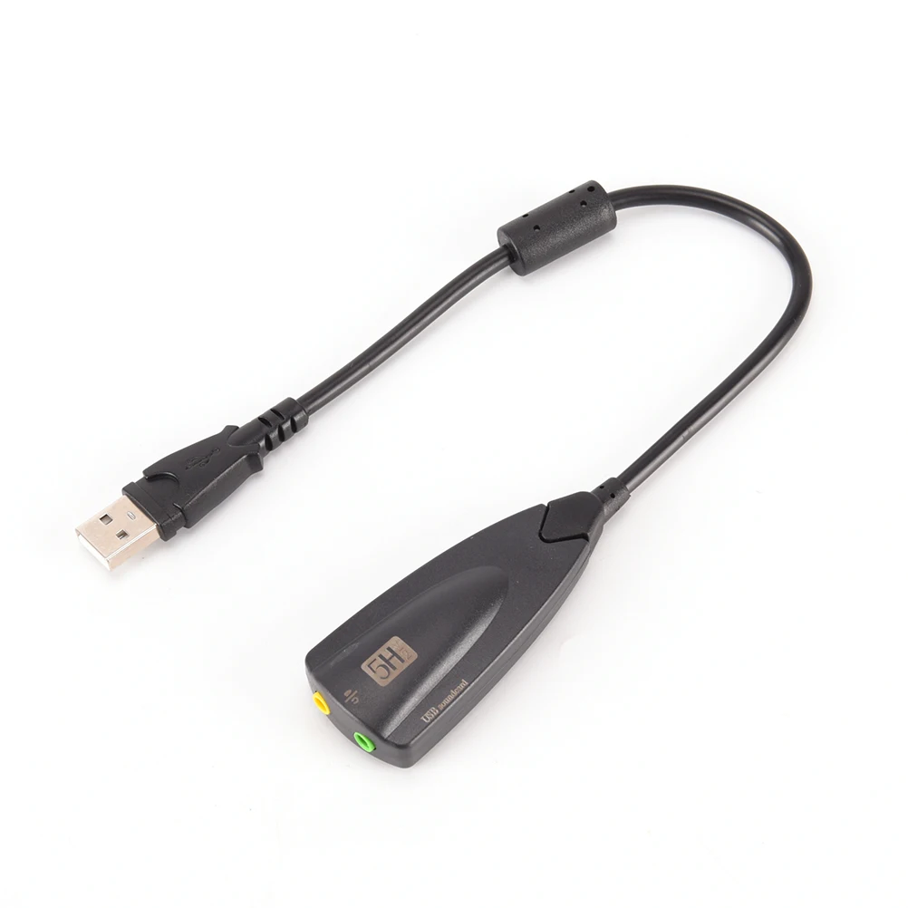 5H V2 7 1 USB звуковая карта аудио адаптер Внешний в 3D CH виртуальный канал Звуковая