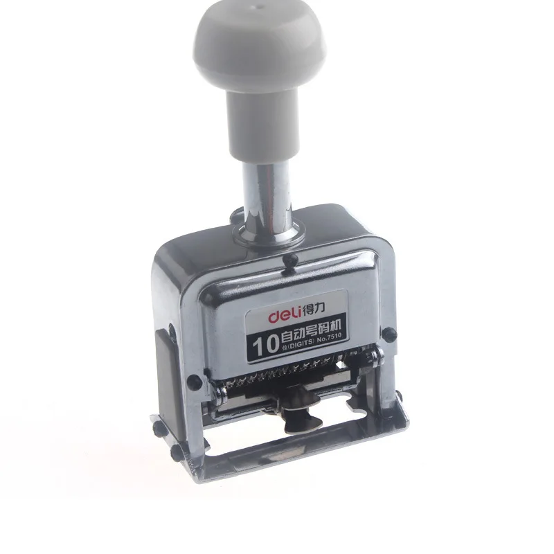 7510 10 자리 디지털 인감 자동 번호 기계 코드 페이지 번호 프린터, 금속 생산 날짜 사무용품 문구|교육장비 ...