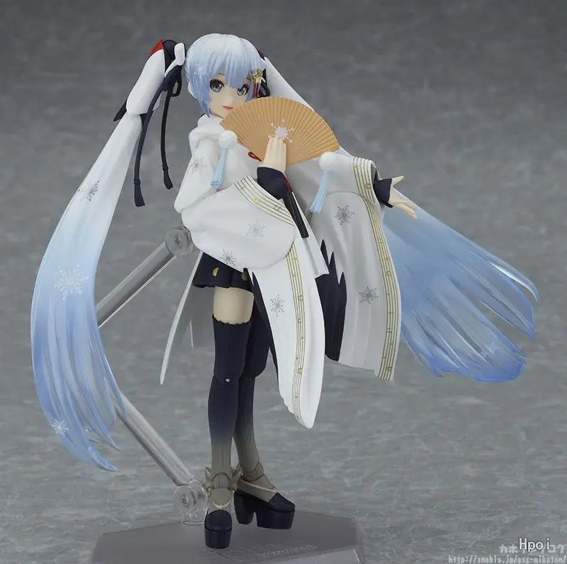 Диффузный динамический квадратный Аниме Figma 045 кран снег Хацунэ кран ведьма Ver передвижной коробке гаражный комплект