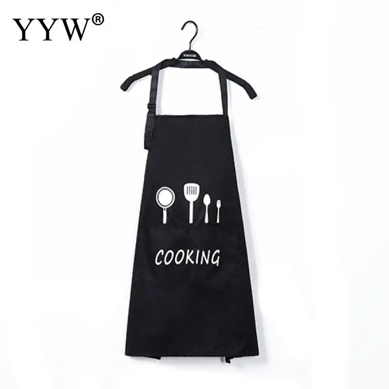 

Kitchen Accessories Apron For Hairdresser Aprons For Woman Cooking Apron Polyester Waterproof Bib Aprons Dress Cleaning Tools