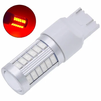 

DC 12V LED Lights 4pcs T20/W21/5W/7443/7440 33SMD Auto Backup Replacement
